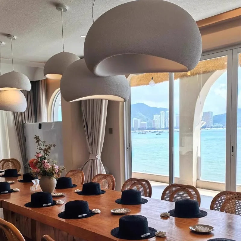 Skandynawska lampa wisząca Wabi Sabi LED WARIANTY DO WYBORU
