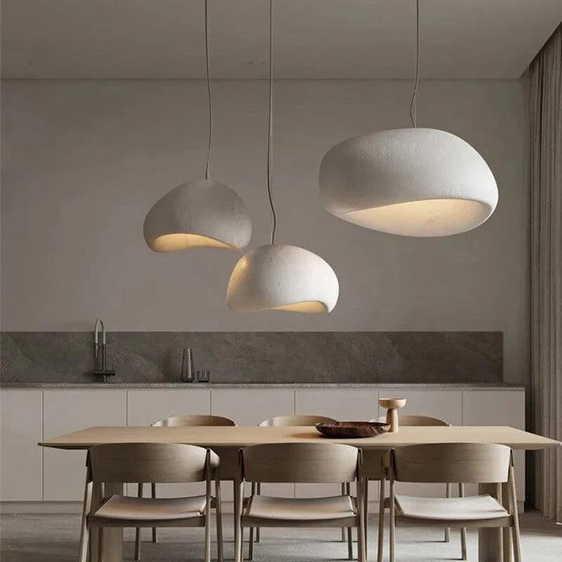 Skandynawska lampa wisząca Wabi Sabi LED WARIANTY DO WYBORU