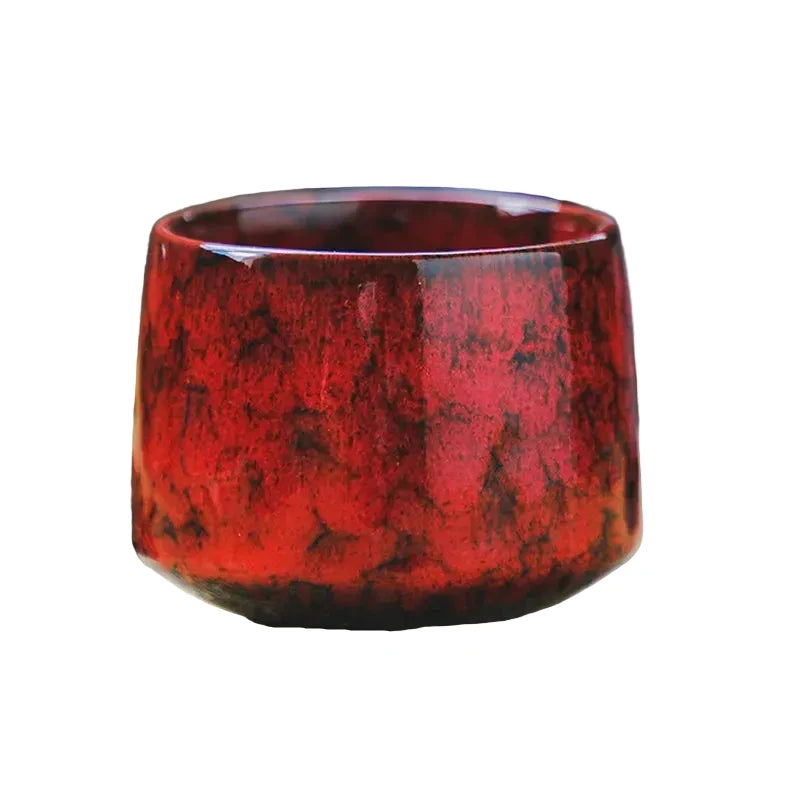Ceramiczny kubek z efektem reaktywnej glazur WARIANTY