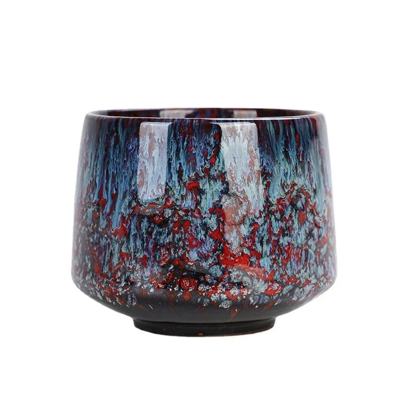 Ceramiczny kubek z efektem reaktywnej glazur WARIANTY