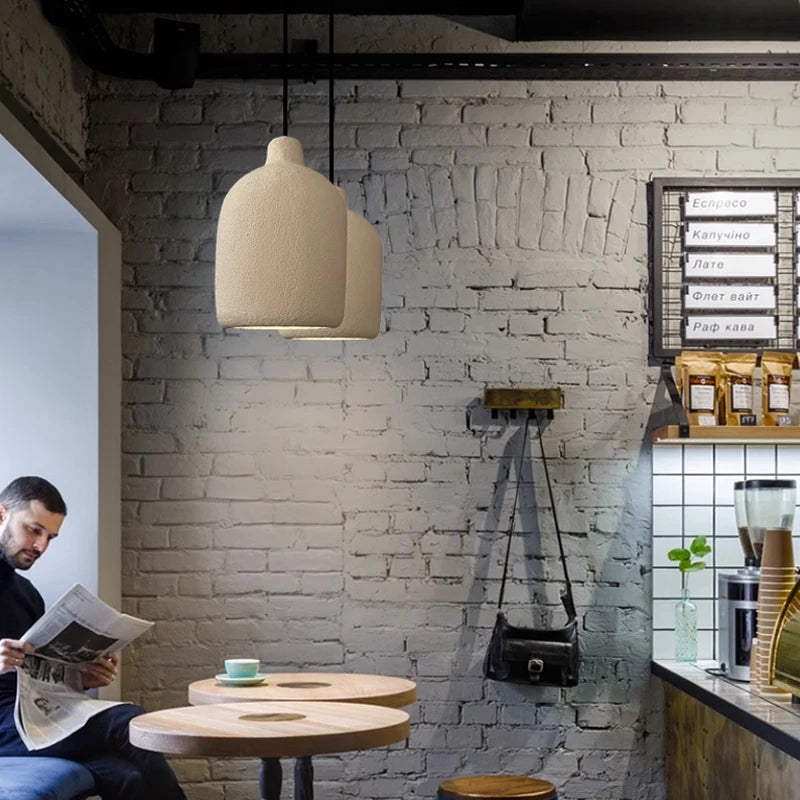 Lampa wisząca w stylu Wabi Sabi WARIANTY DO WYBORU