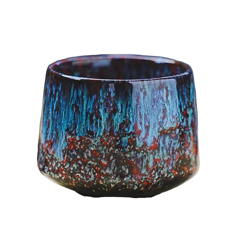 Ceramiczny kubek z efektem reaktywnej glazur WARIANTY
