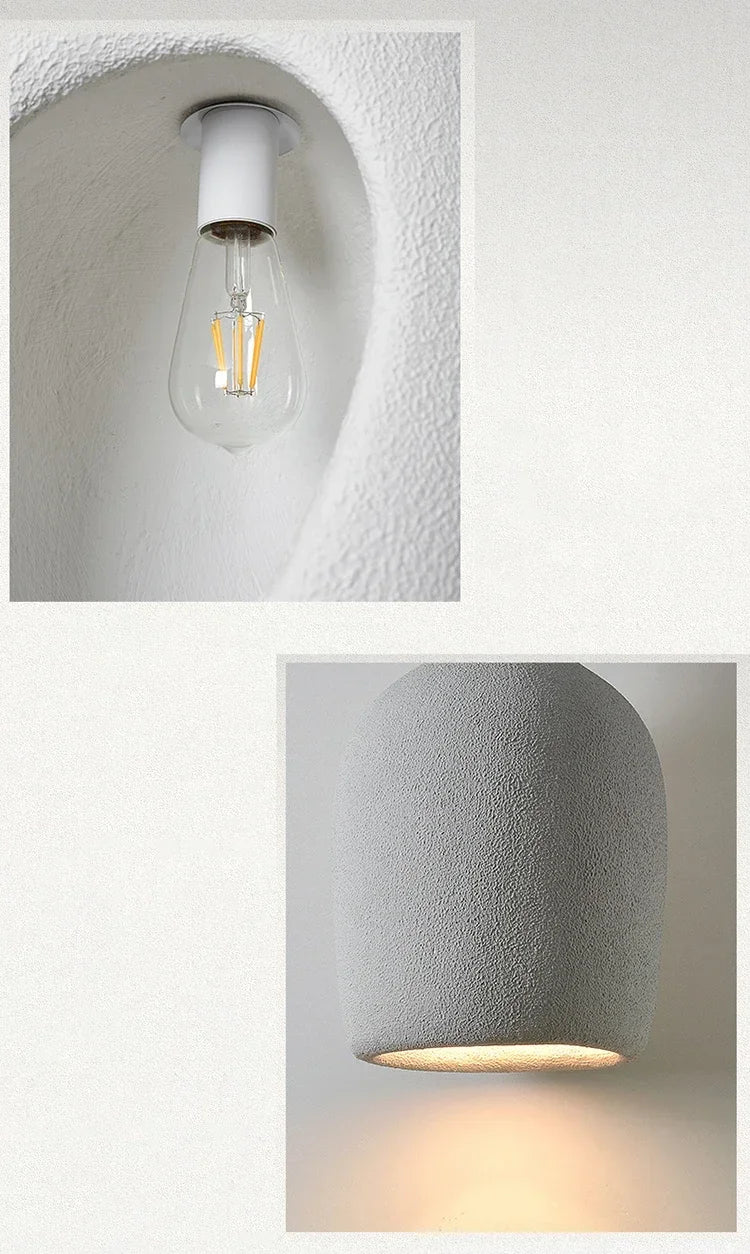 Lampa wisząca w stylu Wabi Sabi WARIANTY DO WYBORU