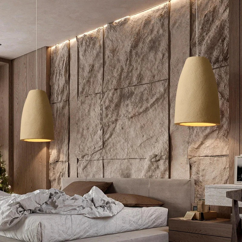 Lampa wisząca w stylu Wabi Sabi WARIANTY DO WYBORU